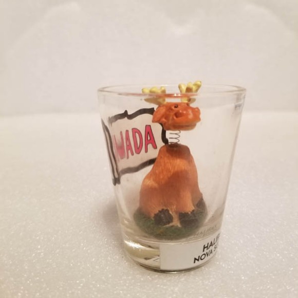 Halifax NS Moose bobblehead shot glass - Picture 4 of 6